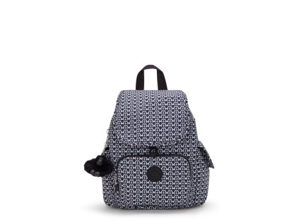 Batoh CITY PACK MINI SIGNATURE PRINT  Kipling