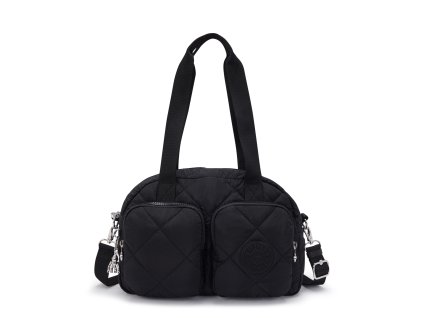 Kabelka COOL DEFEA Cosmic Black Quilt  Kipling