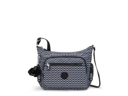 Kabelka GABBIE S Signature Print Kipling