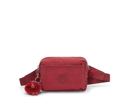 Crossbody kabelka/Ledvinka Abanu Multi Funky Red  Kipling
