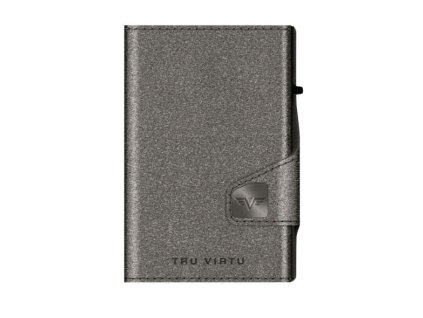 Peněženka Click & Slide Recycled PET Felt Grey/Black  TruVirtu