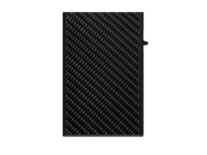 Etue na karty Click & Slide Carbon Fibre, Black/Black  TruVirtu