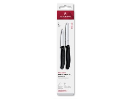 Victorinox sada nožů na zeleninu černá