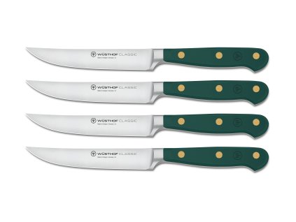 Sada 4 nožů na steaky Wüsthof Classic Colour 12 cm Fresh Rosemary  Wüsthof