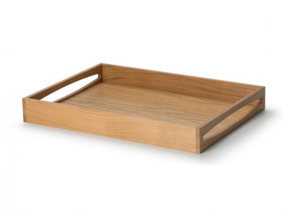 Podnos obdélníkový dub 49cm  Continenta