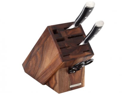 Blok na nože 22cm, akácie  Continenta