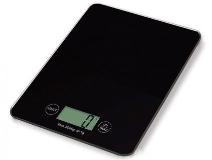 Kuchyňská digitální váha černá  WEIS