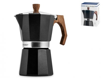 Moka kávovar Standard na 6 šálků černý  Pengo