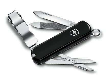 Kapesní nůž na manikúru Victorinox NAIL CLIP 580 černý  Victorinox