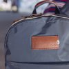 Batoh Archie Backpack - Navy/Brown  Property Of