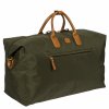 Cestovní taška X-Travel Large Carry-On 2v1 Holdall olivová  Bric`s