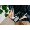 Organizér Nest s bezdrátovým nabíjením Black  Orbitkey