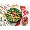 Příbor na servírování salátu Dolce Vita Rosso  Guzzini