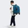 Školní batoh na kolečkách NEW ZEA Blue Monkey Fun  Kipling