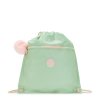 Sportovní batoh SUPERTABOO Soft Green Met  Kipling