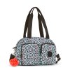 Kabelka COOL DEFEA Abstract Print  Kipling