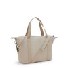 Kabelka ART Signature Beige Embossed  Kipling