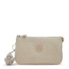 CREATIVITY L SIGNATURE BEIGE EMBOSSED  Kipling