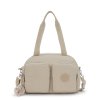 Kabelka COOL DEFEA Signature Beige Embossed  Kipling