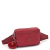 Crossbody kabelka/Ledvinka Abanu Multi Funky Red  Kipling