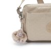 Kabelka ABANU M Signature Beige Embossed  Kipling