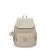 Batoh City Zip S Signature Beige Embossed  Kipling