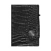 Peněženka Click & Slide Croco Black/Black  TruVirtu