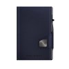 Dark Blue Silver Apple Vegan Bio WALLET ClickSlide Front 24106210112