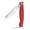 Skládací svačinový nůž Victorinox Swiss Classic rovné ostří 11 cm červený