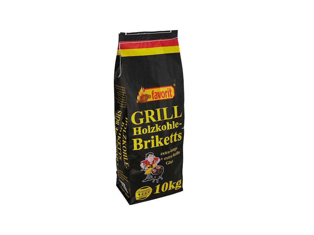 Brikety na grilovanie FAVORIT 10 kg FAVORIT