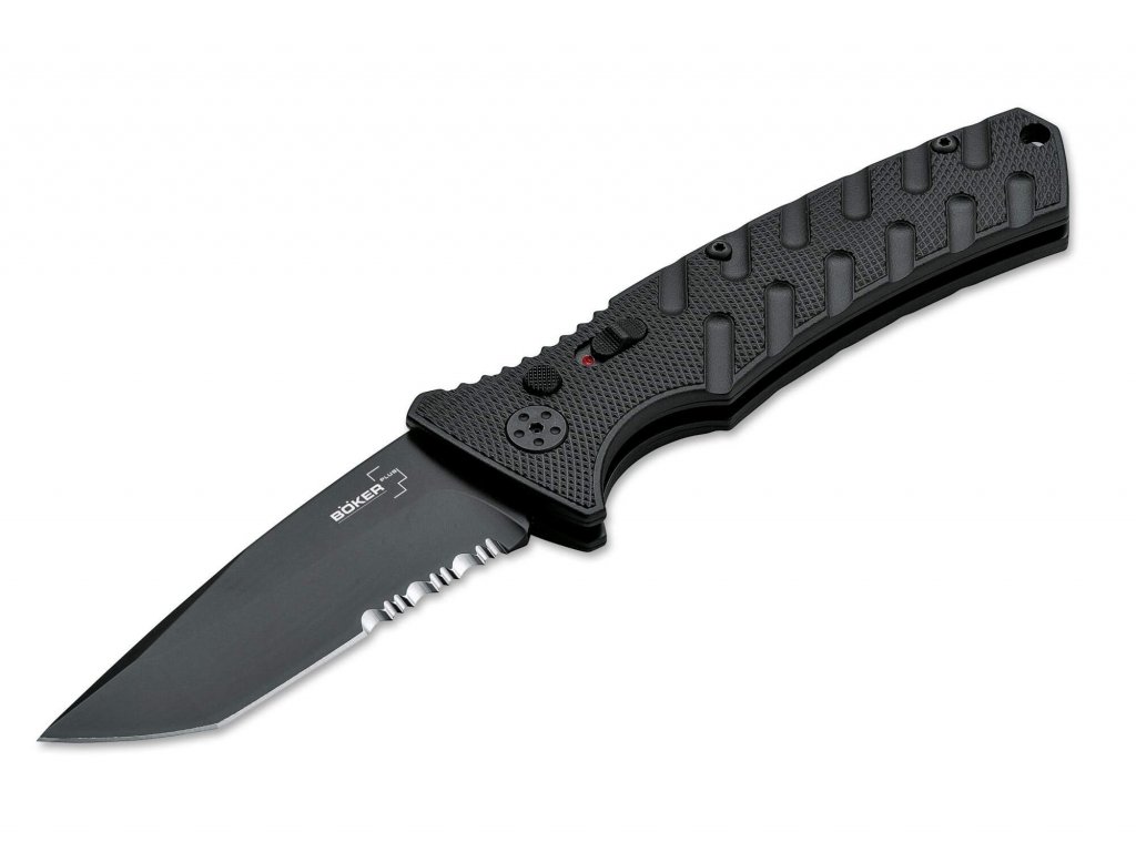 Vreckový nôž Strike Tanto All Black Böker Plus