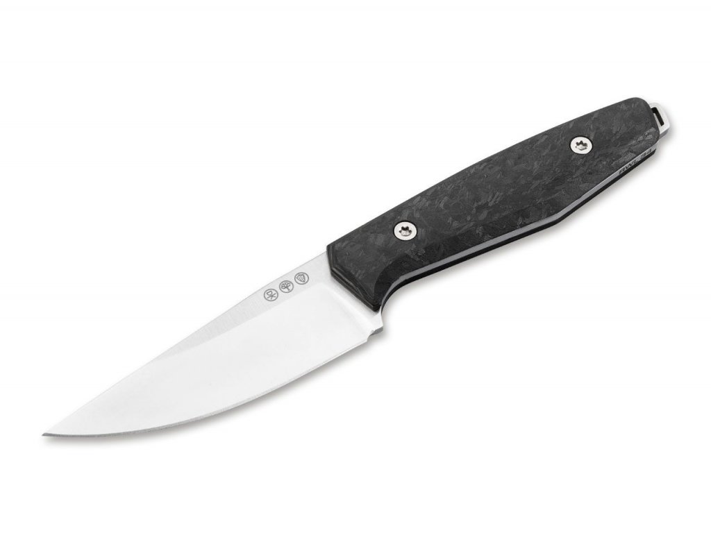 Nôž s pevnou čepeľou Daily Knives AK1 Droppoint CF Böker Manufaktur