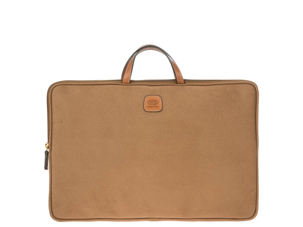 Taška na notebook Life Porta 17" Camel Bric`s