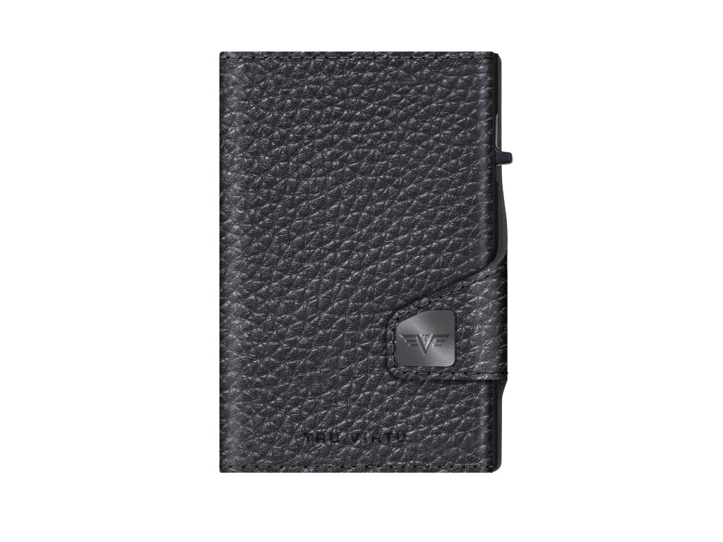 Peňaženka Click & Slide Pebble Black/Black TruVirtu
