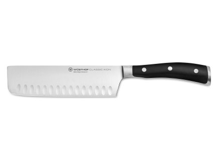 Nôž Nakiri CLASSIC IKON 17 cm s výbrusom  Wüsthof