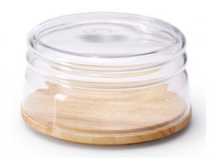 Doska na krájanie s poklopom okrúhla 20 cm  Continenta