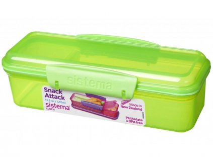 Box na občerstvenie Snack Attack 410 ml  Sistema