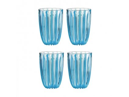 Súprava 4 pohárov Dolce Vita 470 ml Turquoise Guzzini