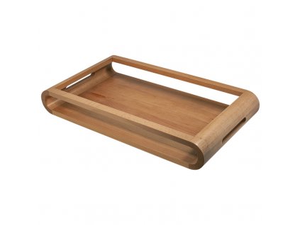 Servírovacia tácka obojstranná 27 x 49 cm buk  Artelegno