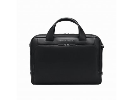Taška na notebook Porsche Design Roadster Leather Briefcase S Black  Porsche Design
