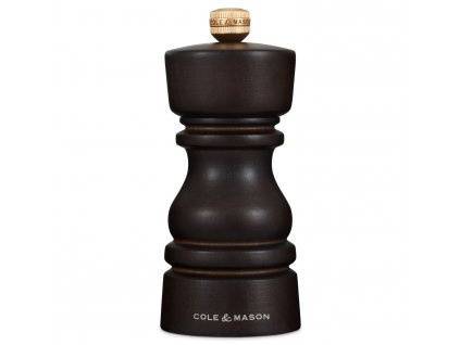Mlynček na soľ London Chocolate Wood Precision+ 13 cm  Cole&Mason