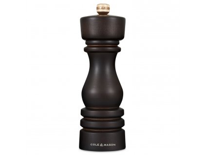Mlynček na soľ London Chocolate Wood Precision+ 18 cm  Cole&Mason