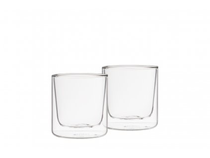 Súprava 2 ks pohárov na kávu s dvojitým sklom 150 ml  WEIS