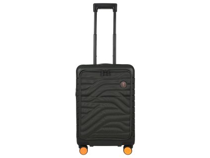 Kufor B|Y Ulisse Expandable Carry-on Trolley olive s predným vreckom  Bric`s