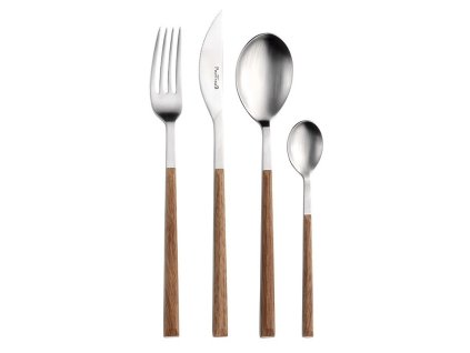 Súprava príborov Sushi Queen Teak Satin 24 ks  Pintinox