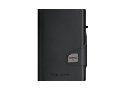Peňaženka Click & Slide Vegan Bio Apple Black/Black  TruVirtu