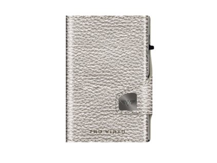 Peňaženka Click & Slide Silver Metallic/Silver  TruVirtu