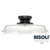 Sklenená pokrievka 28 cm  Risoli