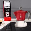 Mokka kávovar New Mokka Induction na 4 šálky červený  Bialetti
