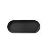 Oválna tácka Minerva M Carbon Black  BlimPlus